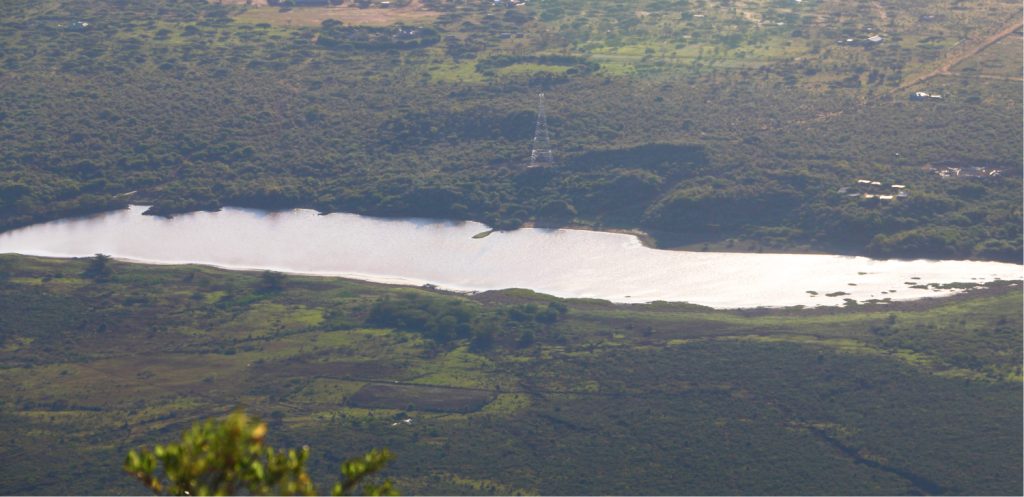 High grand falls dam