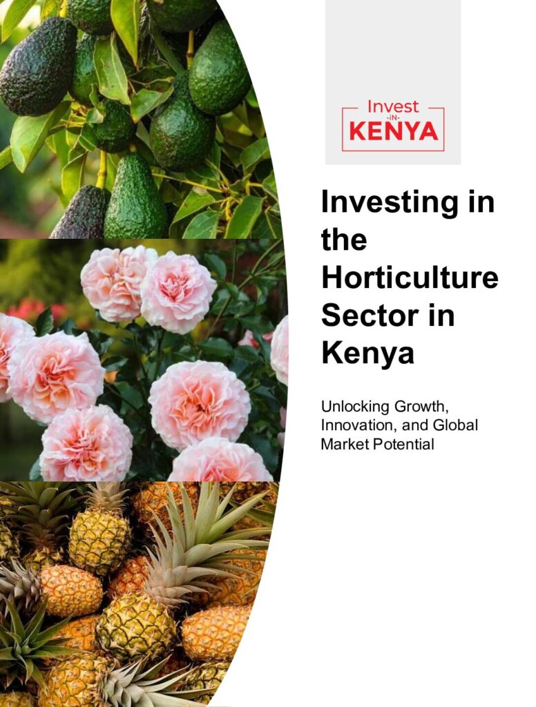 Invest Kenya Horticulture sector pack